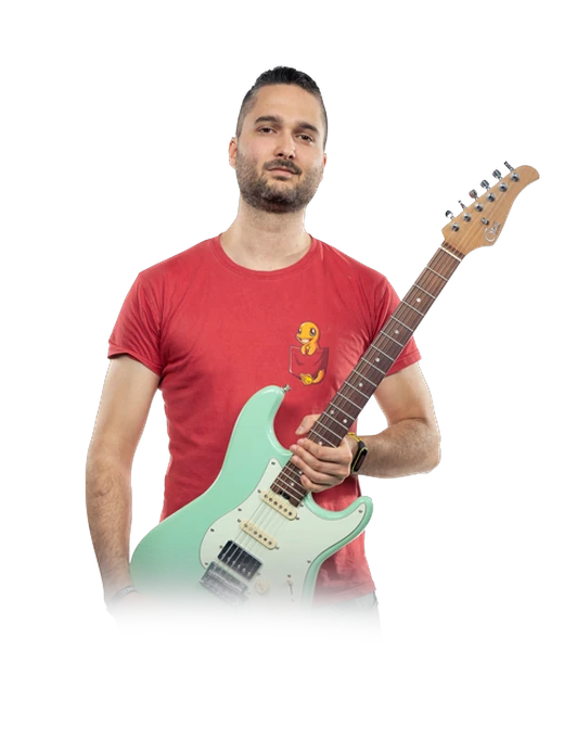 Luca Marinelli, responsabile dei maestri certificati Chitarra Facile