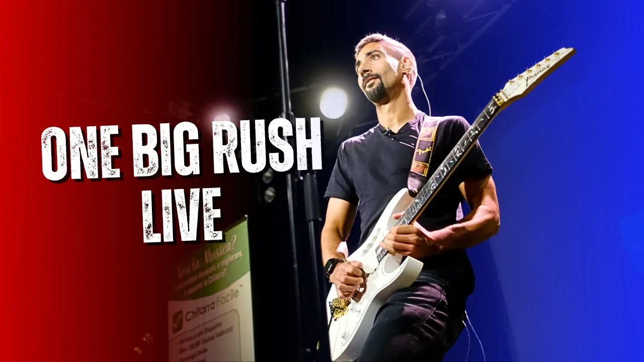 David Carelse suona One Big Rush live al CHIT-DAY 2025