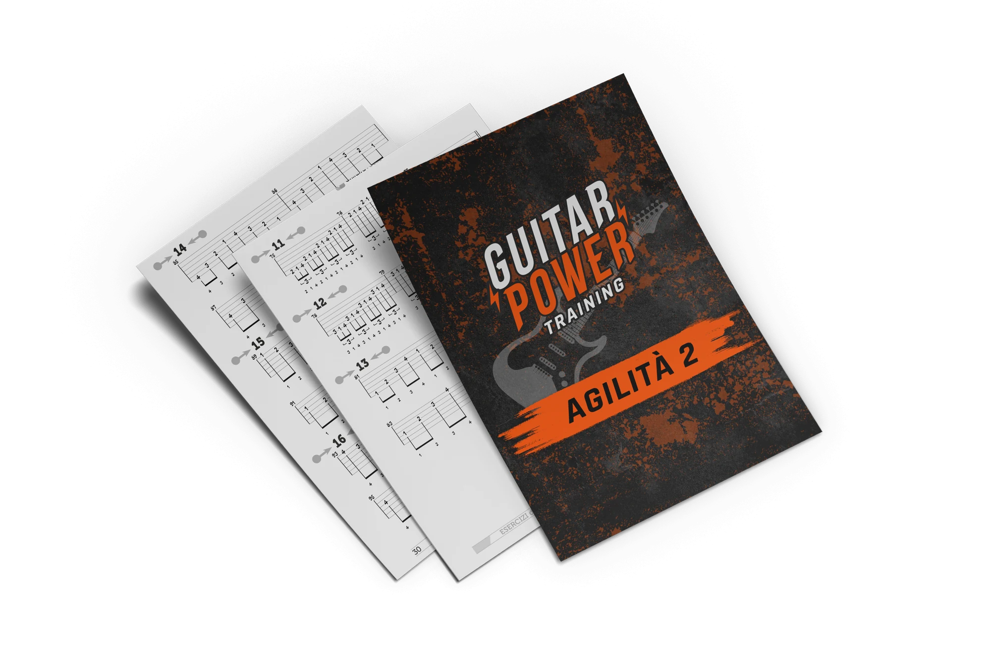 Gli spartiti in PDF con TAB e diteggiatura di Guitar Power Training · Agilità 2