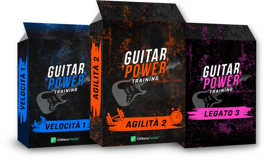 Guitar Power Training · Velocità 1, Agilità 2 e Legato 3: la trilogia della mano sinistra