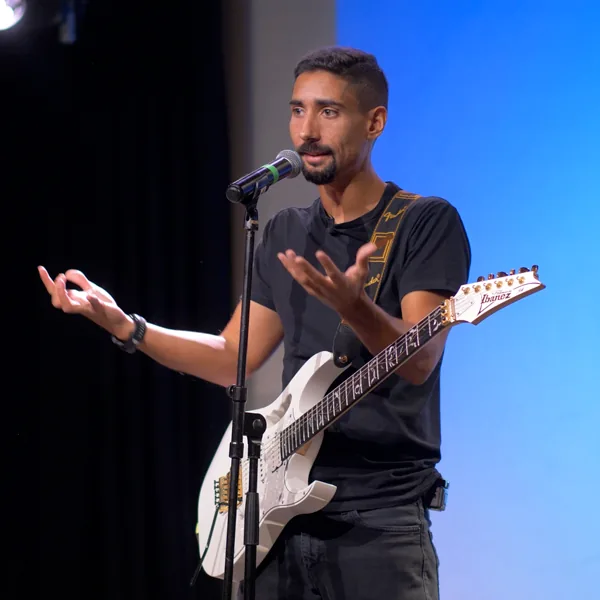 David Carelse sul palco