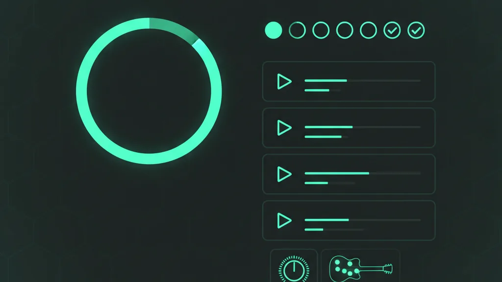 La tecnologia Guitar Power Training in azione