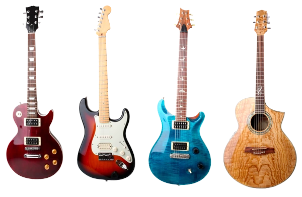 Elettrica, acustica, semi-acustica e classica