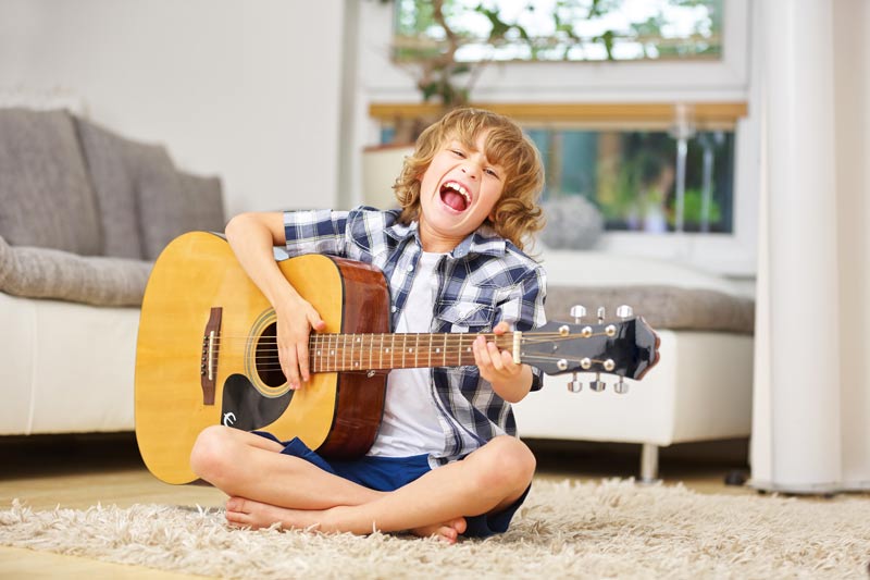 lezioni di chitarra per bambini