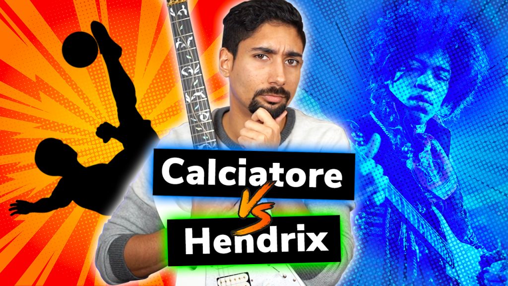 calciatore jimi hendrix lezioni di chitarra