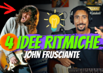 4 lezioni chitarra ritmica john frusciante