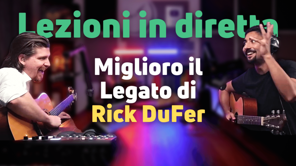 Rick Dufer Legato lezioni chitarra