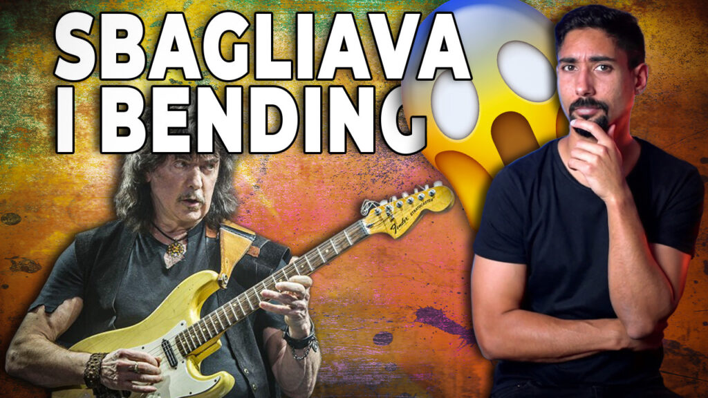 Ritchie Blackmore bending chitarra lezione