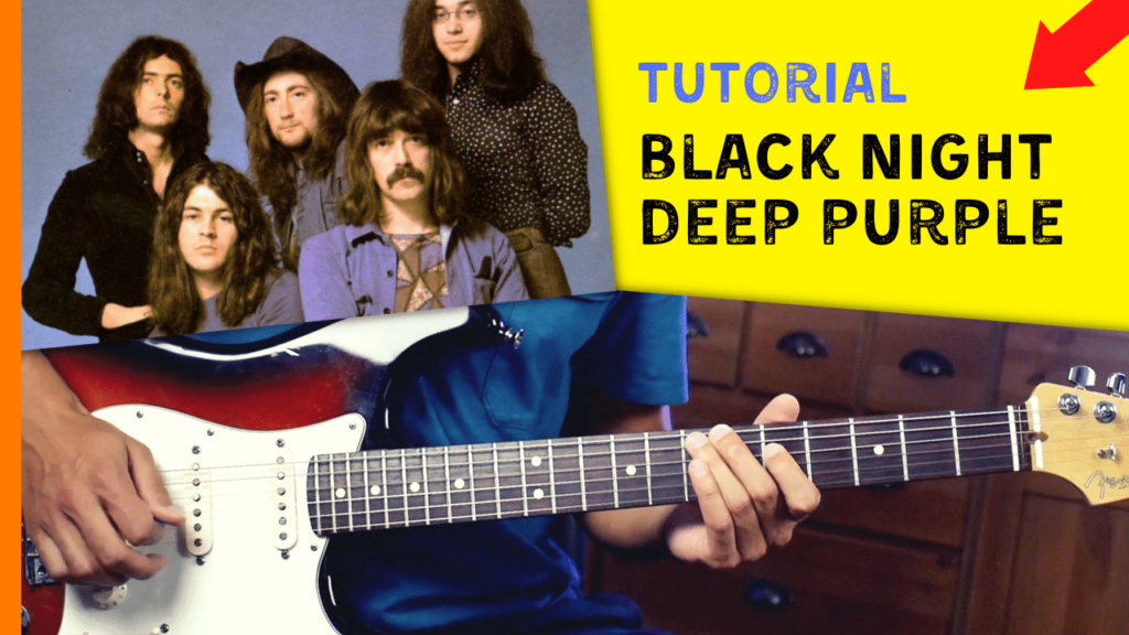 Tutorial chitarra elettrica Black Night Deep Purple