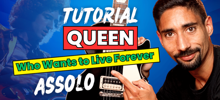 Tutorial Chitarra Who Wants To Live Forever Queen Brian May