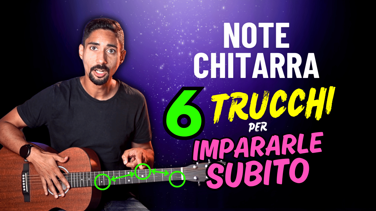 Le Note sulla Chitarra: 6 Trucchi per Impararle Senza Memorizzarle (pt.2)