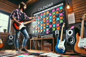 organizzazione workout lezioni di chitarra