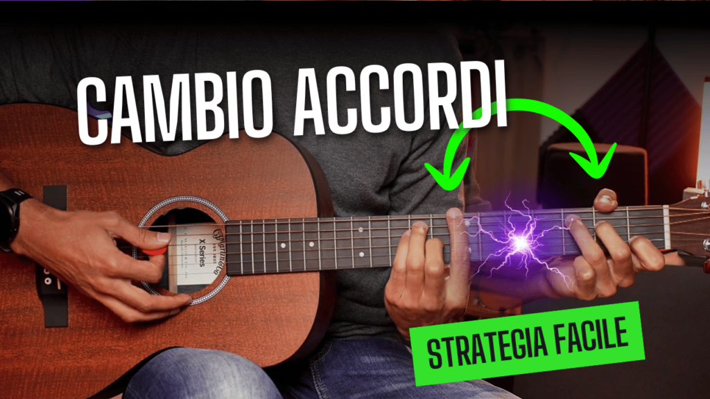 cambio accordi lezioni di chitarra