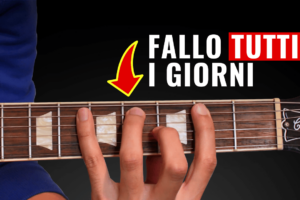 5 esercizi di chitarra giorno