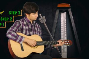 timing andare a tempo click metronomo lezioni di chitarra imparare suonare chitarra