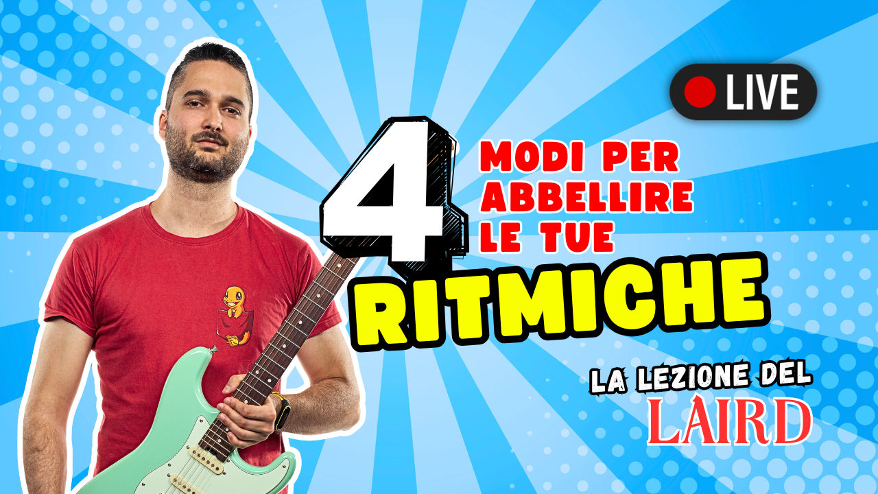 4 Modi per Abbellire le RITMICHE dei tuoi ACCOMPAGNAMENTI