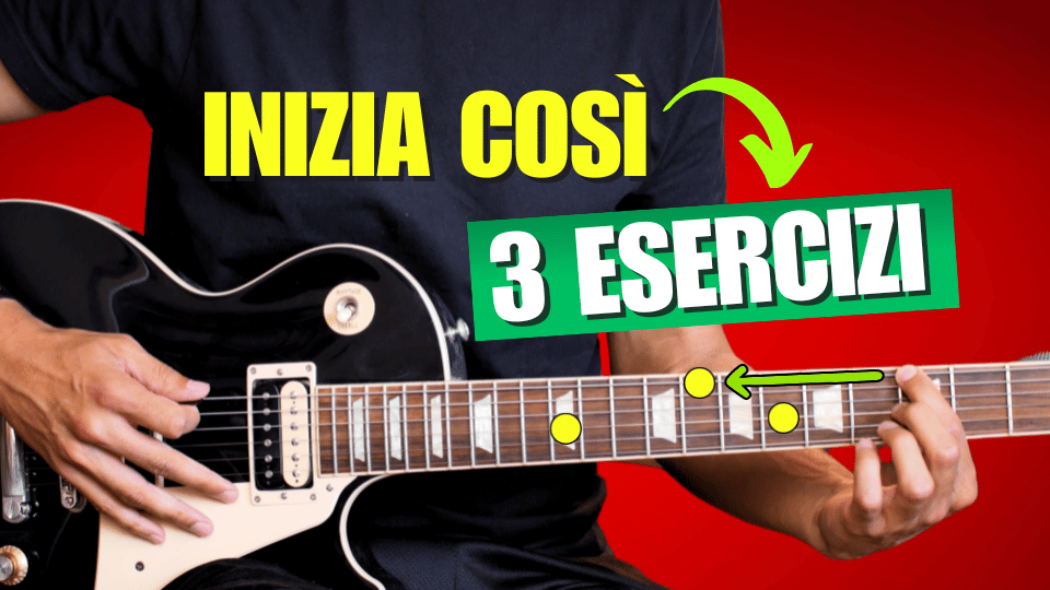 I Primi 3 Esercizi Facilissimi Per Imparare A Suonare La Chitarra 