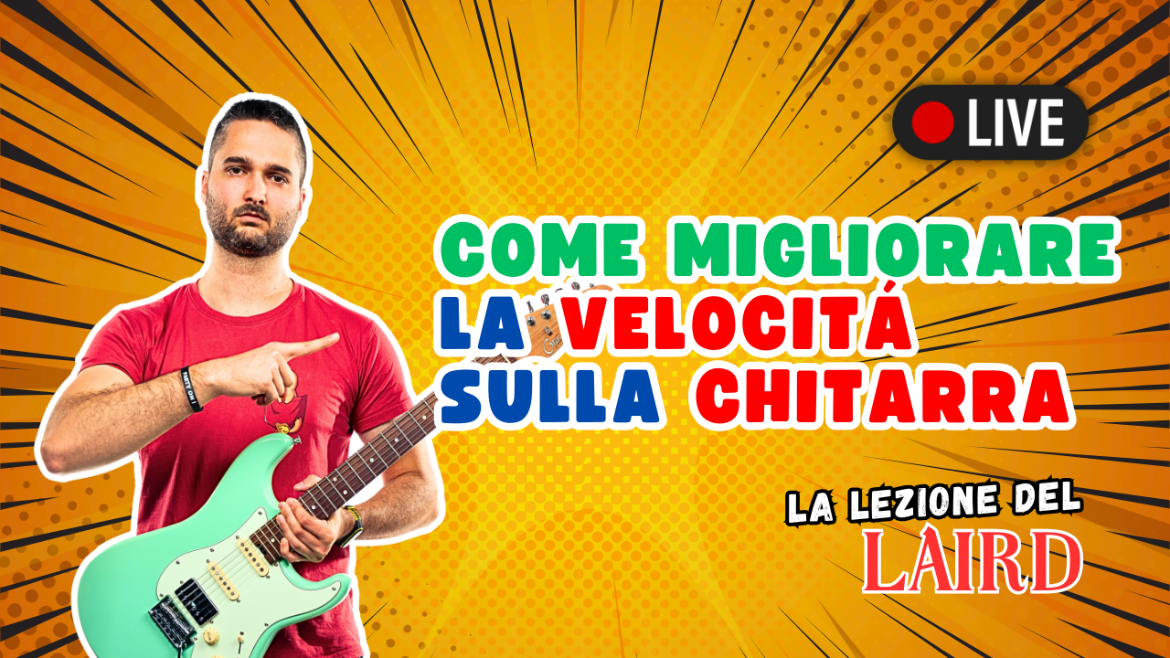 Come migliorare la VELOCITÁ sulla Chitarra