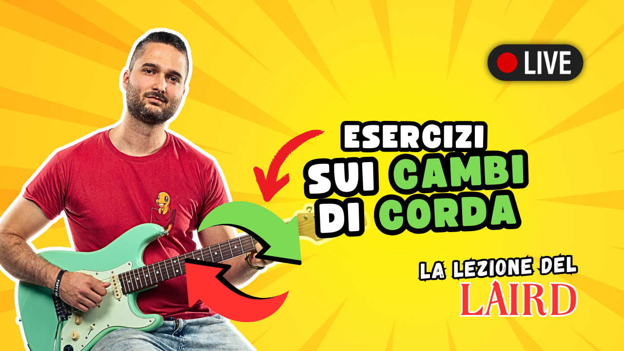 ESERCIZI sui CAMBI di CORDA per migliorare la MANO DESTRA