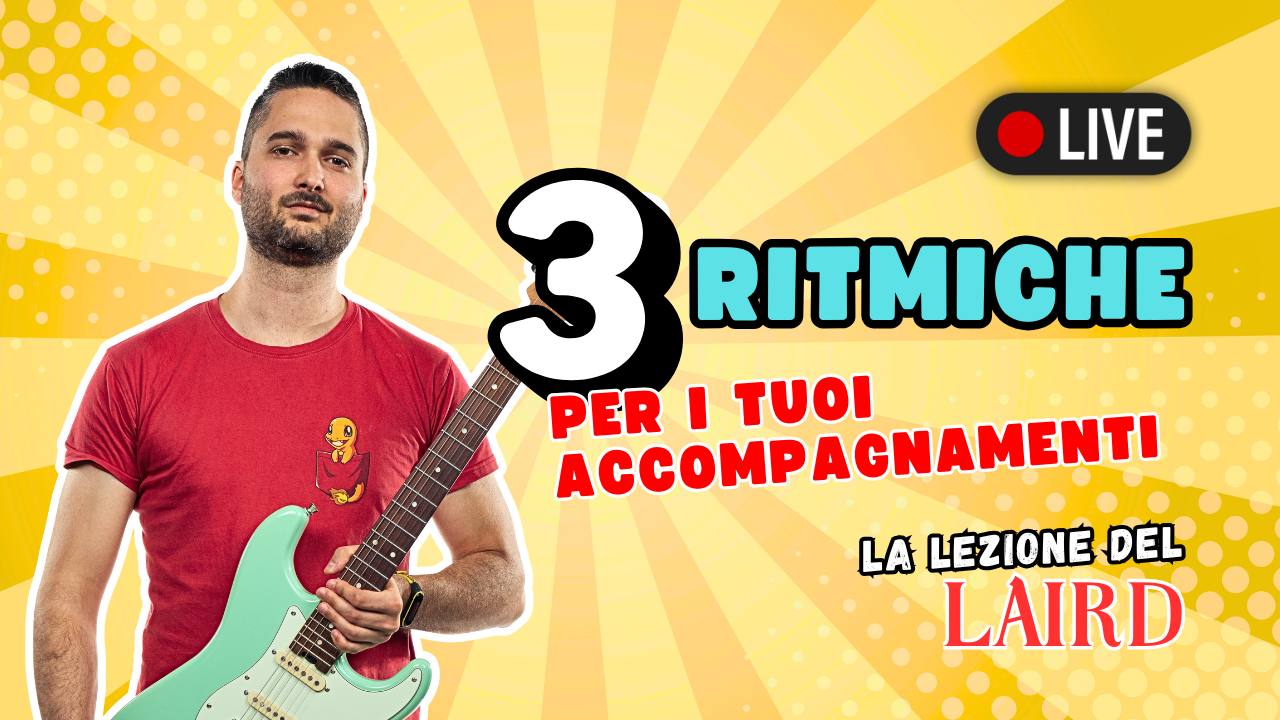 3 RITMICHE da Provare nei Tuoi ACCOMPAGNAMENTI