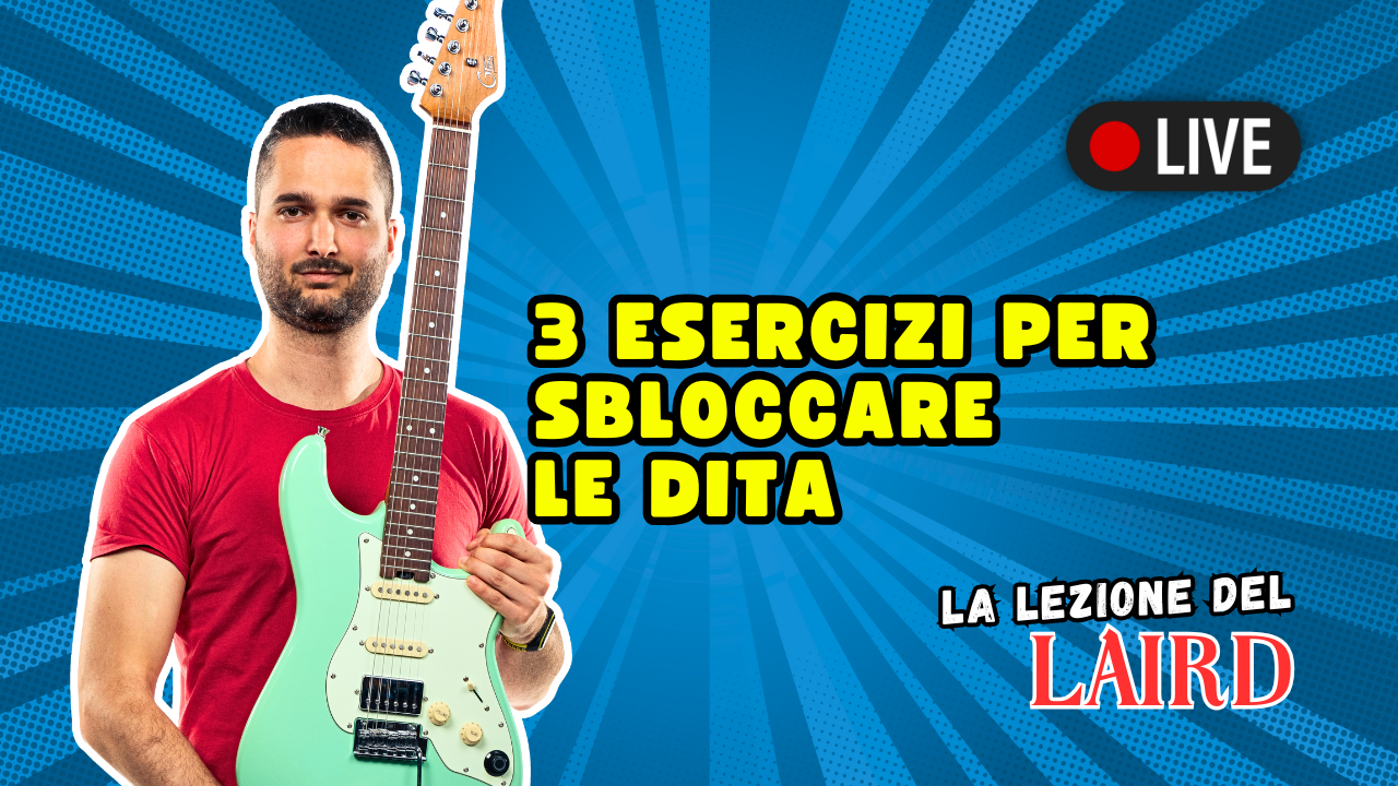 3 ESERCIZI facili per Sbloccare le Dita