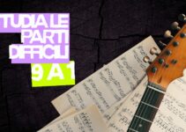 metodo 9 a 1 superare le difficoltà studiare parti difficili migliorare studio chitarra esercizi TAB tecnica assoli workout chitarra lezioni di chitarra imparare suonare chitarra