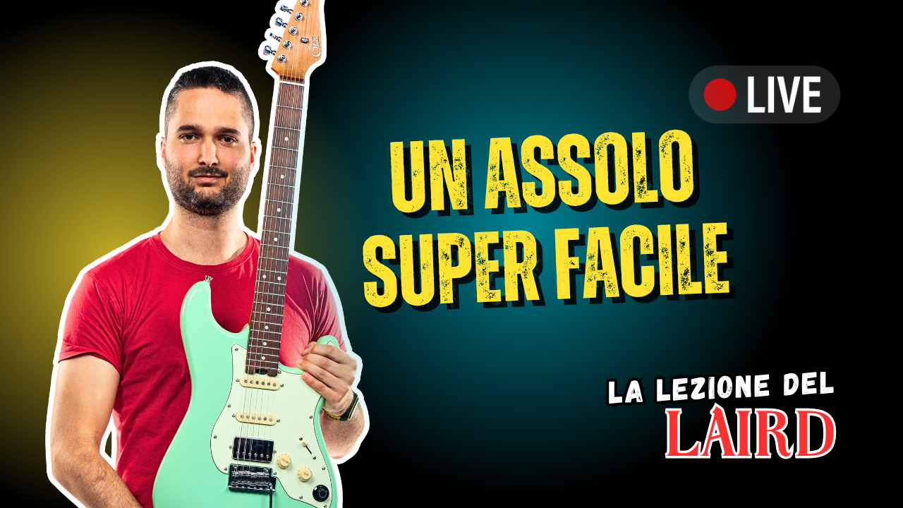 TUTORIAL: Impariamo un ASSOLO di chitarra FACILE per principianti