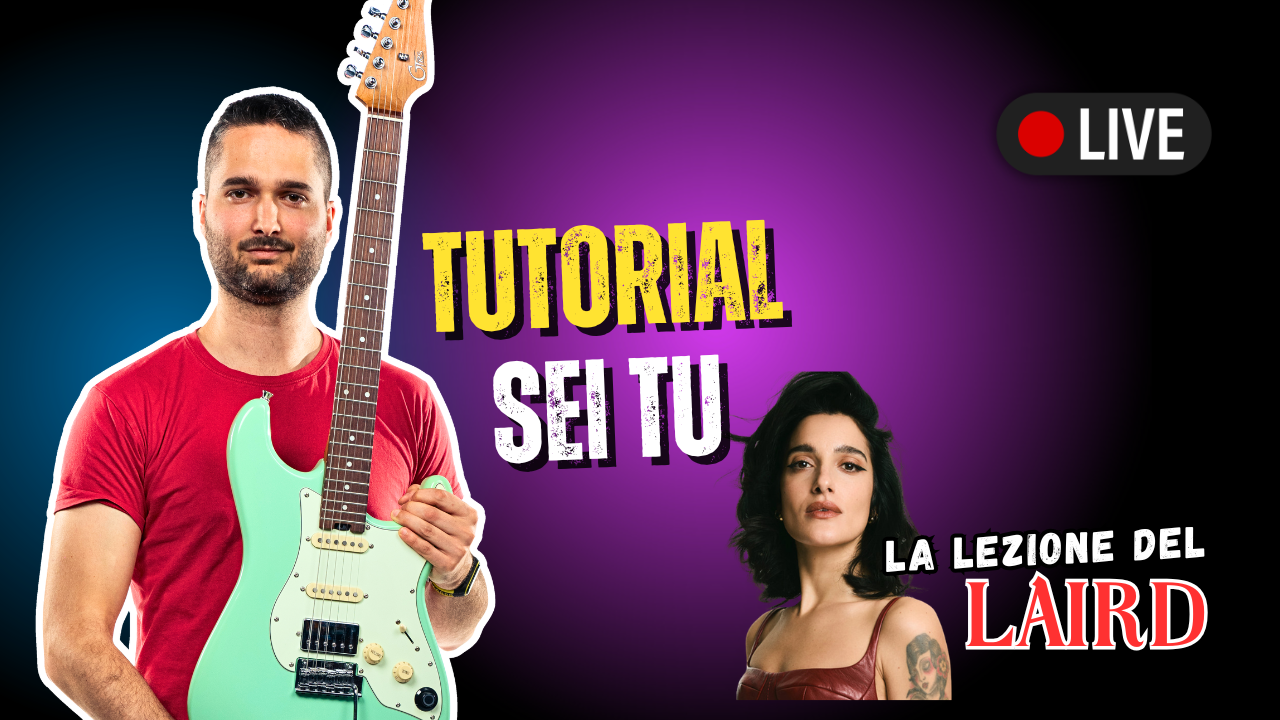 TUTORIAL: Impariamo una CANZONE di SANREMO 2026 | Lezioni di Chitarra LLDL 55