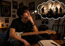 suonare band chitarrista nella band suonare insieme legami musica ritmo groove musicista lezioni chitarra imparare suonare chitarra