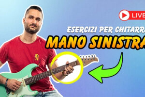 esercizi chitarra esercizio mano sinistra legato slide agilità cambio accordi