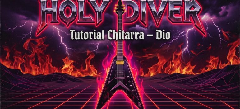 holy diver tutorial chitarra