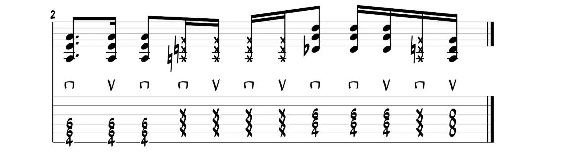 TAB riff principale Smells Like Teen Spirit - battuta 2
