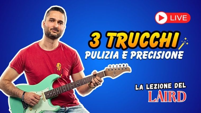 3 TRUCCHI per Migliorare la TUA Precisione e Pulizia sulla Chitarra