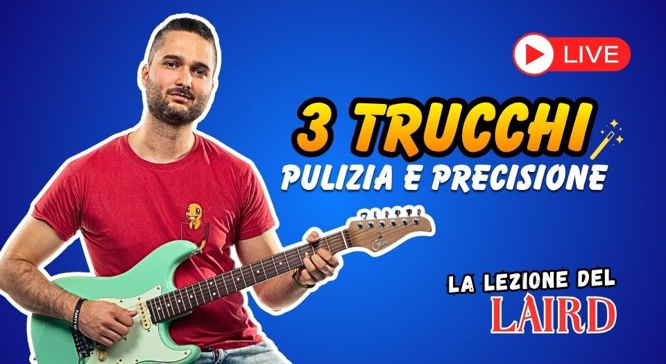 3 TRUCCHI per Migliorare la TUA Precisione e Pulizia sulla Chitarra