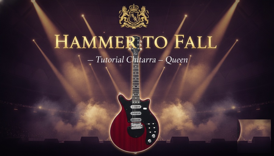 Hammer to Fall dei Queen: Come Suonare il Riff principale | Tutorial per Principianti