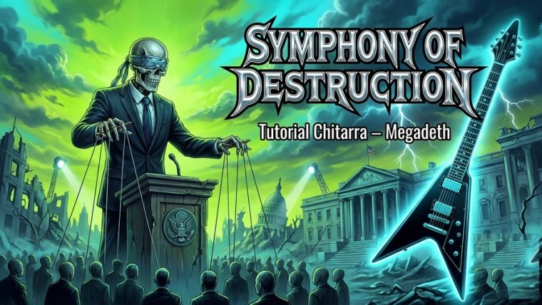 Come Suonare il Riff di “Symphony of Destruction” dei Megadeth | Tutorial Chitarra Elettrica
