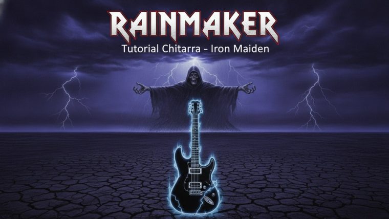 Come Suonare l’Intro di “Rainmaker” degli Iron Maiden | Tutorial Chitarra Elettrica