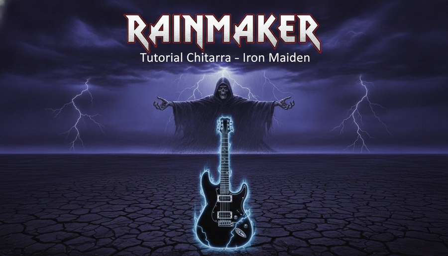 Come Suonare l’Intro di “Rainmaker” degli Iron Maiden | Tutorial Chitarra Elettrica