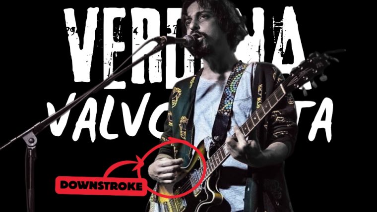 Impara il Downstroke (Plettrata in giù) alla Chitarra con i Verdena