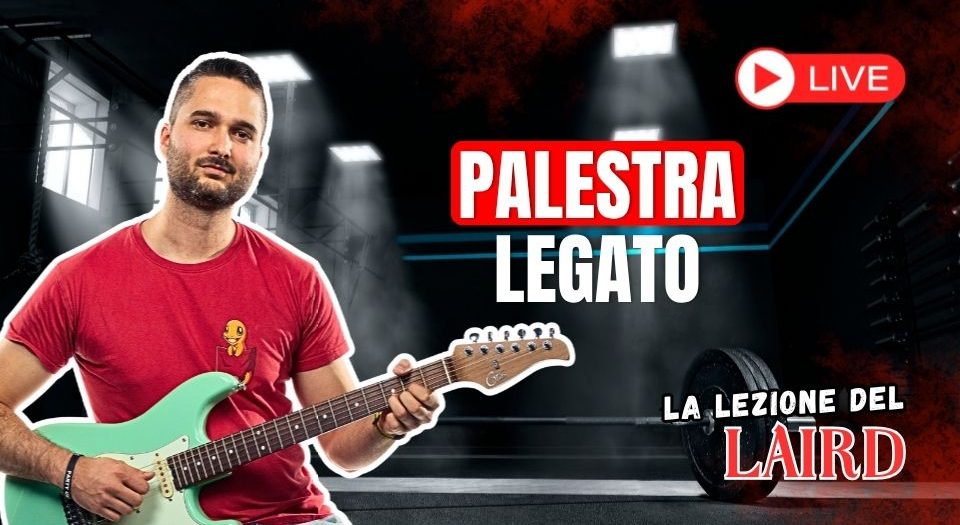 Palestra Chitarra: 3 Esercizi per il Legato